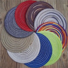 Miniature Landscape Carpet 1:12 Round Floor Mat Dollhouse for Livingroom Bedroom