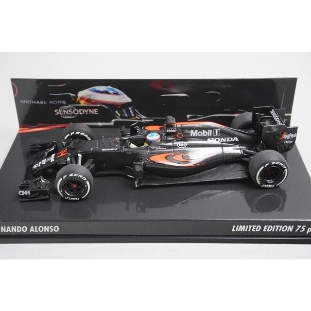 1:43 MINICHAMPS 533317737 MIKILEE McLaren Honda MP4-31 2016 #14 F. Alonso - Image 3 of 4