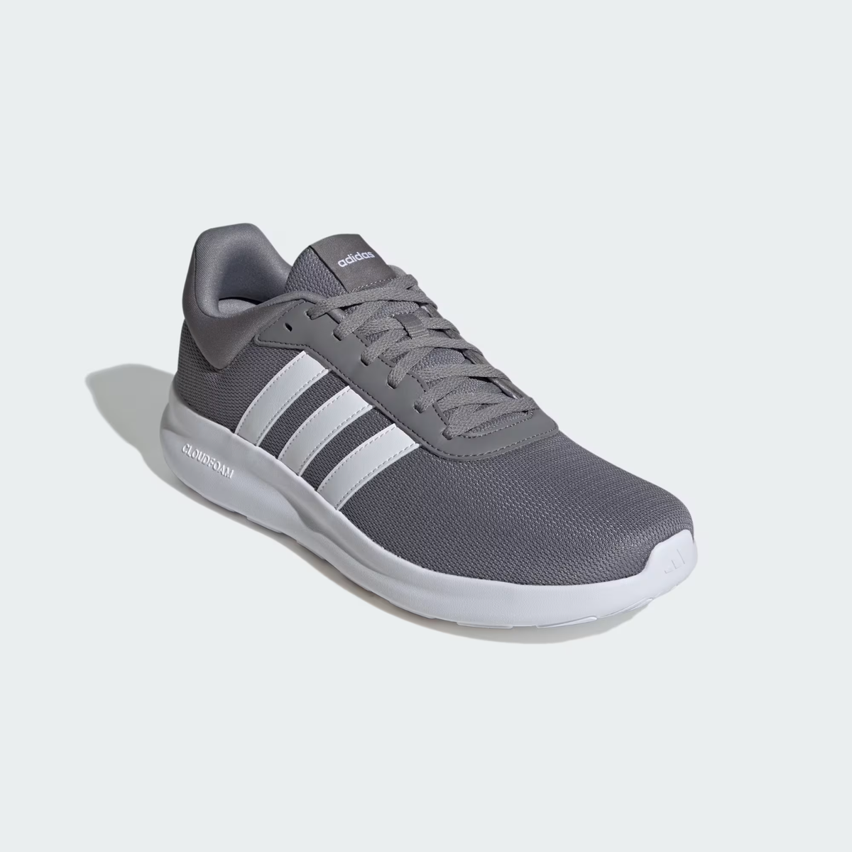 Size 12 - adidas Lite Racer 4.0 Grey White for sale online