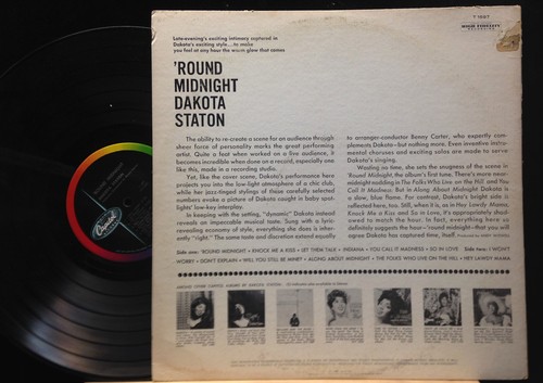 Dakota Staton-'Round Midnight-Capitol 1597-MONO - Imagen 2 de 2