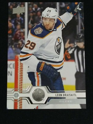 Leon Draisaitl 2019-20 Upper Deck White Jersey SP Photo