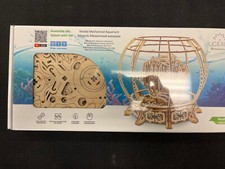 Mechanical Aquarium - Ugears 3D Wood Model Kit Assembling Series U Gears New 