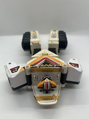 1998 Power Rangers In Space Deluxe Mega Winger Megazord Silver