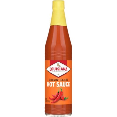 Louisiana Fish Fry Cravin' Cajun Hot Sauce 6 oz
