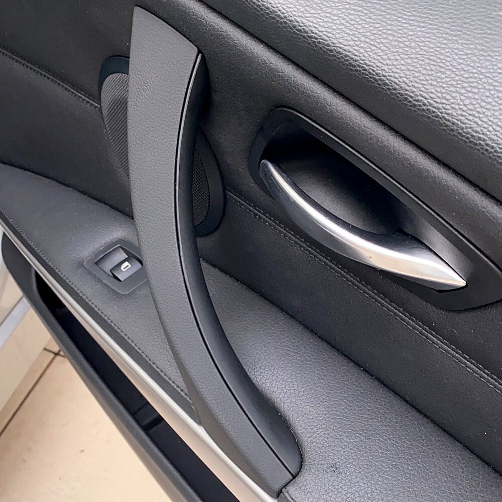 6 pcs Inner Door Panel Handle Pull Interior Trim Cover for BMW E90 06