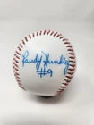 Randy Hundley Signed Rockford Cubbies Logo Baseball COA BUF