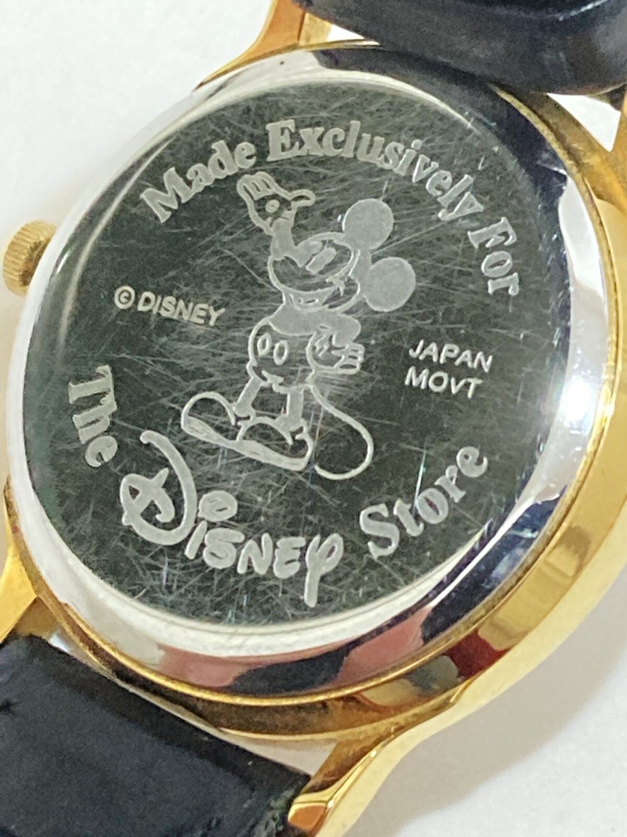 Disney Time Works Watch w/Mickey Faces Turn as the Seconds  display picture 1