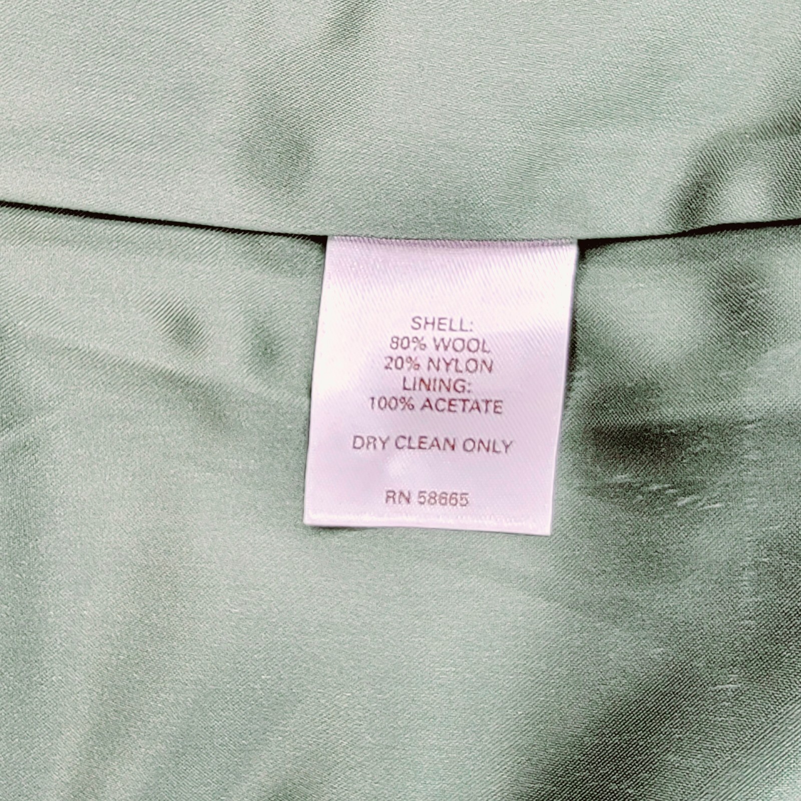 Halogen Coat Wool Blend Fully Lined Double Breast… - image 7