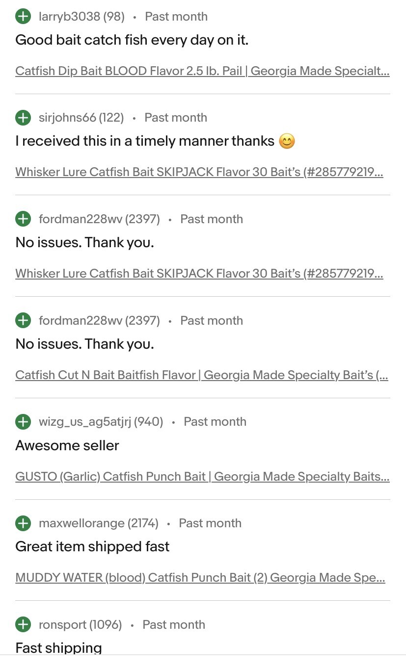 Catfish Dip Bait BLOOD Flavor 40 oz. Pail | Georgia Made Specialty Baits - Image 2