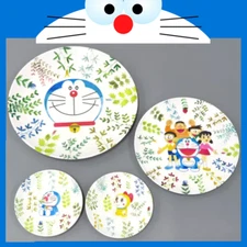 Doraemon x Suntory collaboration plate set of 4