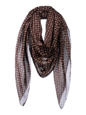 Sciarpe Foulard Manila Grace FOULARD MANILA GRACE MARRONE STAMPA