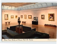 Postcard Renoir Court Sterling & Francine Clark Art Institute Williamstown MA