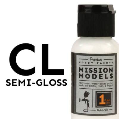 Semi Gloss Clear Coat, 1oz MMPA005