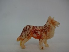 Stara figurka / identyfikator Hongkongu / psy / collie - długość około 40 mm