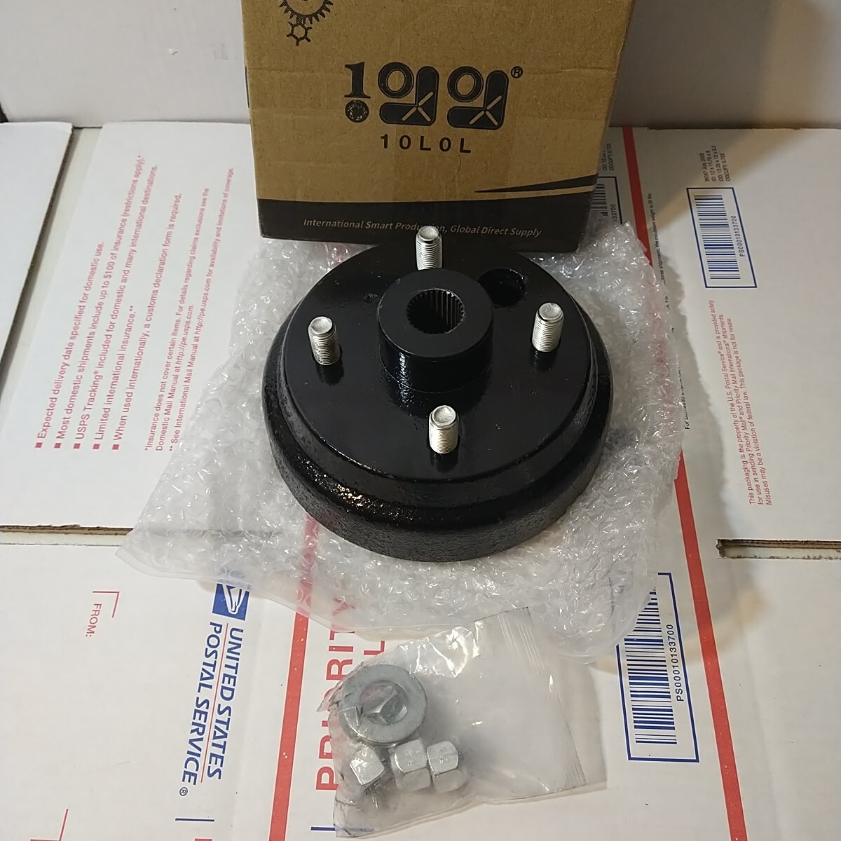 ハート１８０ FITS EZGO TXT RXV 1991-Up 4 Cycle Gas Golf Cart Brake Hub