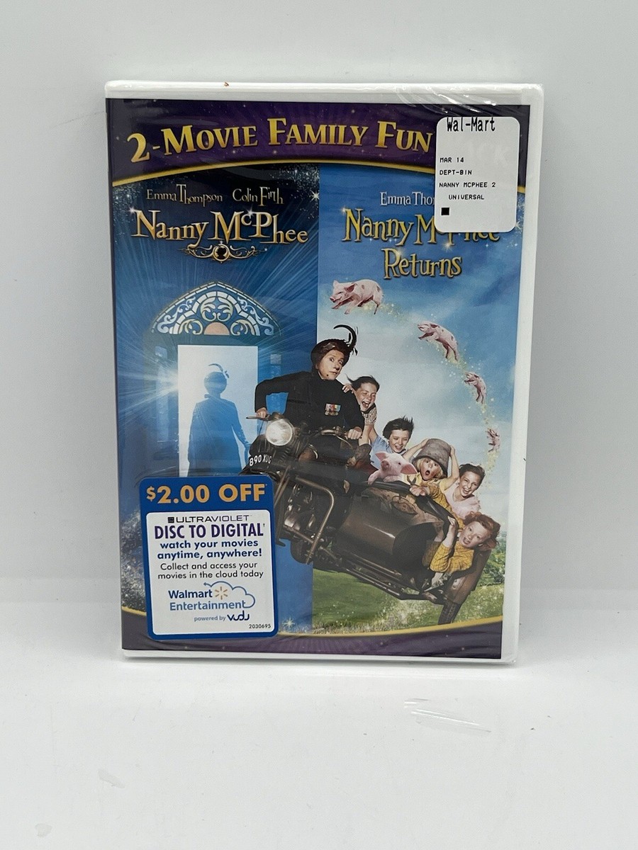 Nanny McPhee 2-Movie Family Fun Pack DVD 25192221866|