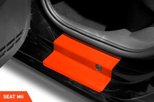 Voiture Seuils de Porte Film Protecteur pour Seat Mii 5-Türer KF1 Transparente - Imagen 3 de 6