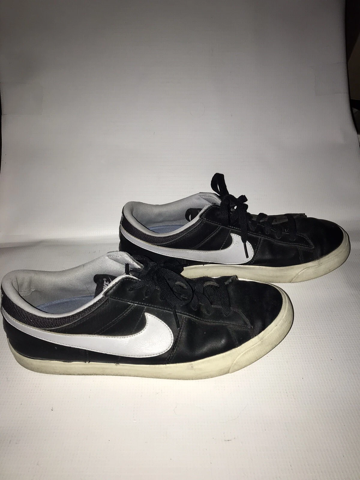 Baskets décontractées noires pour hommes Nike Match Supreme 631656 001 taille 10