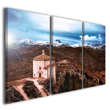 Quadri moderni Rocca Calascio chiesa santa maria la pietà I stampe abruzzo