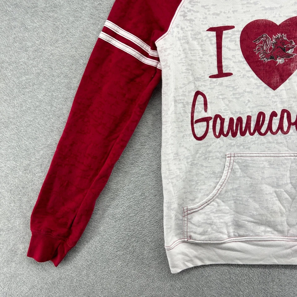 Sudadera Azul 84 Mujer Talla Pequeña Roja Gris I Corazón Gamecocks Manga Larga Foto 2 de 4