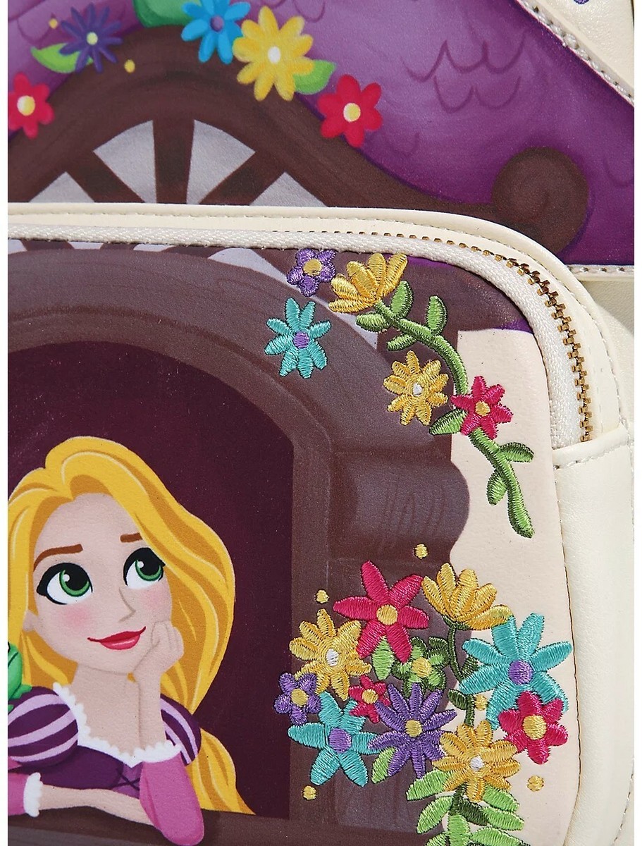 Loungefly Disney Tangled Tower Scene Mini Backpack | eBay display picture 2