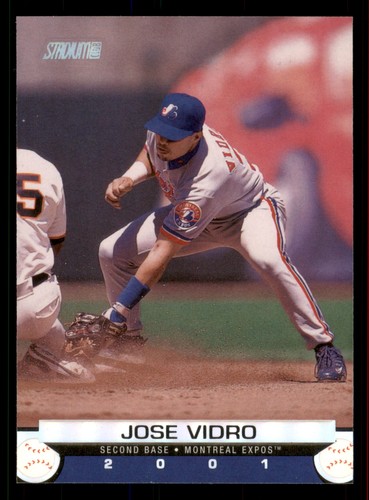 2001 Stadium Club Jose Vidro #111 card