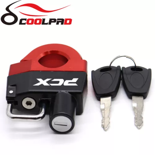 Cerradura de casco antirrobo para HONDA PCX125 PCX150 PCX160 2014-2022 - Imagen 2 de 6