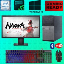 Bladepoint Gaming Dell i5 Desktop PC Computer SSD Nvidia GTX 750 Ti Win 10 8 GB