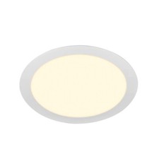 SLV 1003010 SENSER 24 LED Deckeneinbauleuchte rund weiß