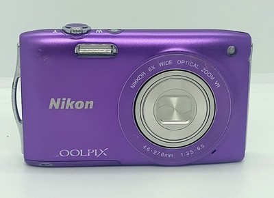 EXC+++++/charger]Nikon COOLPIX S3300 6X Zoom 16.0 MP Digital