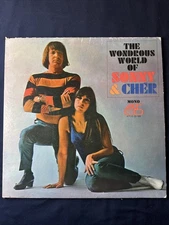 SONNY & CHER The Wondrous World Of Sonny & Cher 1966 ATCO 33-183 MONO SHRINK LP