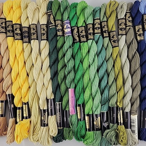 DMC Pearl Cotton Floss Lot 57 Skein #5 Embroidery Needlepoint X Stitch Crewel - Picture 4 of 5