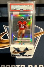 2019 Optic Deebo Samuel #167 Holo RatedRookie PSA 10 Error Label Pop1 Red/Yellow