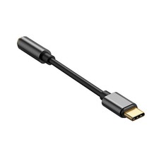 Portable USB Type C to 3.5mm Jack AUX Headphone Adapter Type C Jack Cable Cord