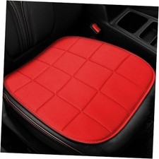 Car Seat Cover, Breathable Car Seat Cushion, Seat Bottom Covers for Front Red