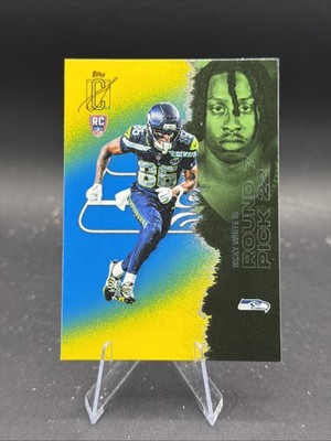2025 Topps Signature Class- Ricky White III #190 (RC) Blue & Yellow Seahawks