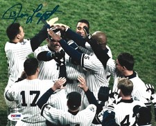 New York Yankees Jim Leyritz Signed 8x10 With PSA/DNA Authentication COA