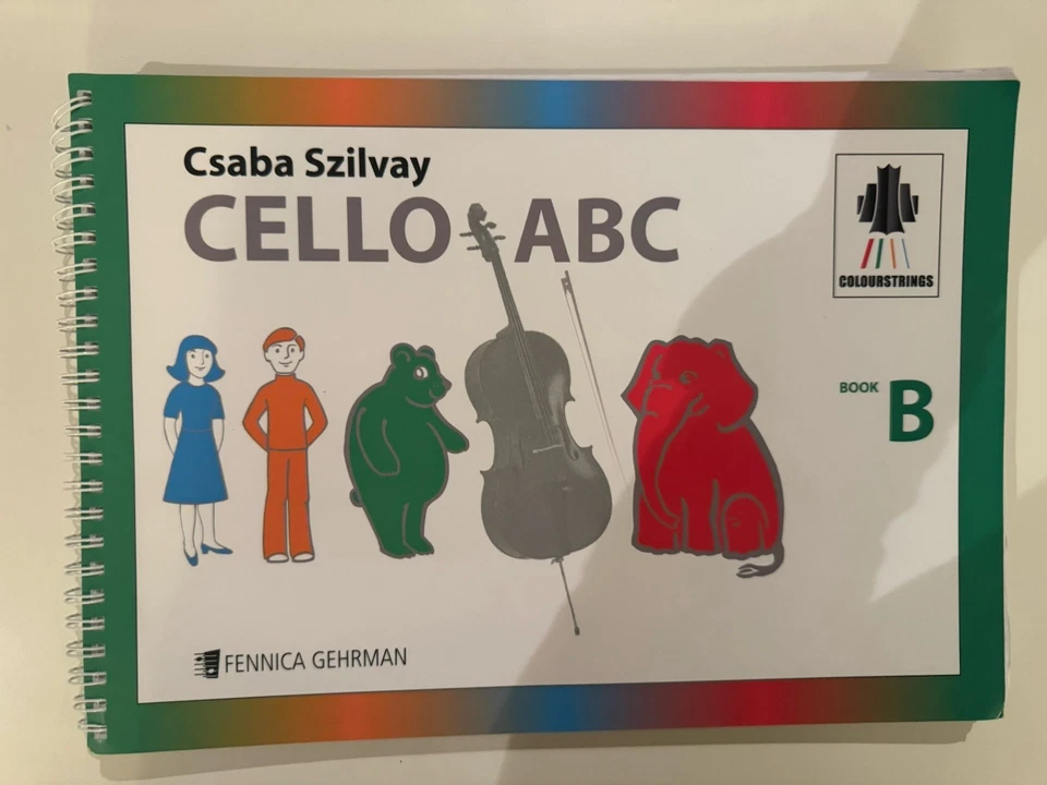 Colourstrings Cello ABC Book A & B - Csaba Szilvay - Image 2 of 4