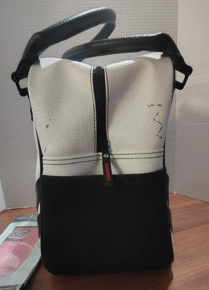 Callaway Tote Bag- Good -Pre-Owned Condition- Retro Look- FREE Golf Glove   - Image 2 of 4