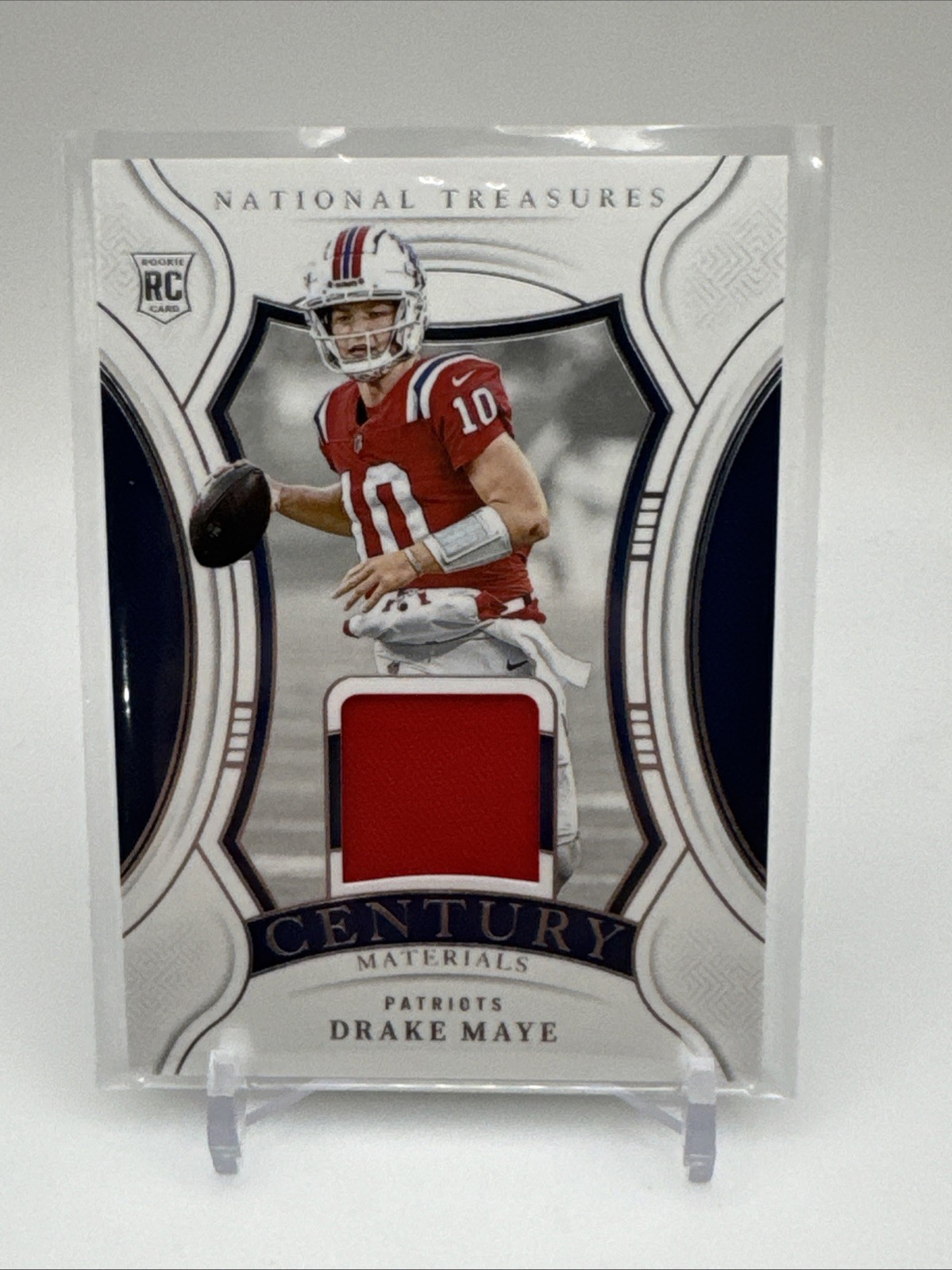 DRAKE MAYE 2024 NATIONAL TREASURES CENTURY ROOKIE PATCH RC /99