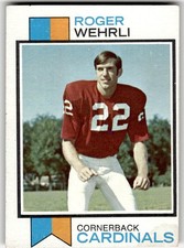 1973 Topps Roger Wehrli #457 St. Louis Cardinals