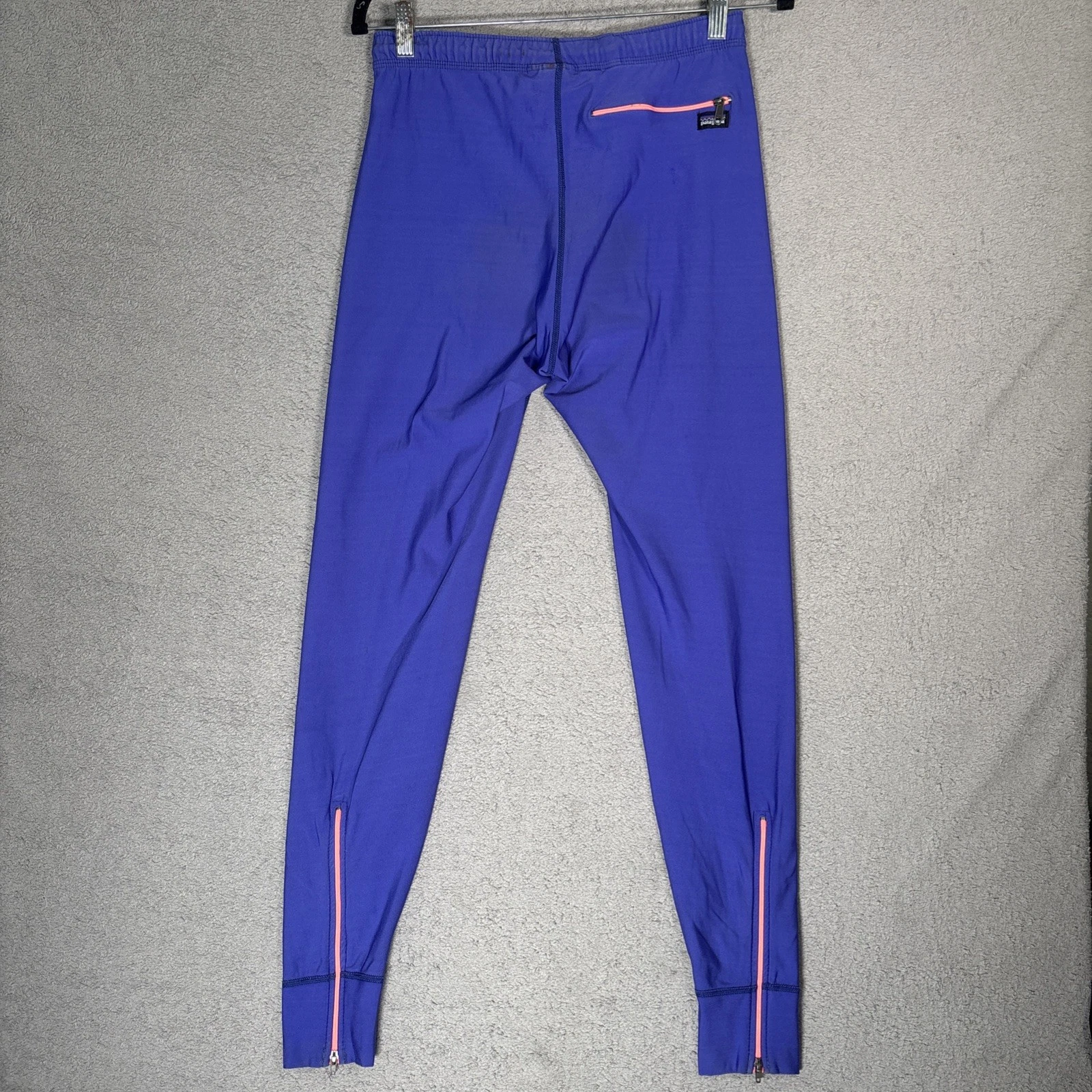 Vintage Patagonia Women Pant Size M Base Layering Tight Hiking Outdoors Retro