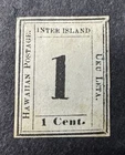 Us Stamps Collection HAWAİ SCOTT 19 MH* Cat 650$
