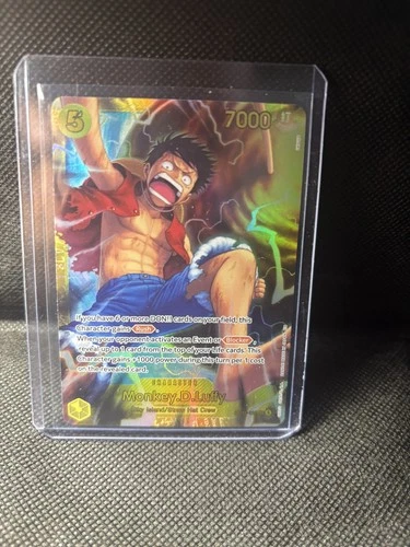 One Piece TCG Monkey.D.Luffy OP15-119 SEC Near Mint