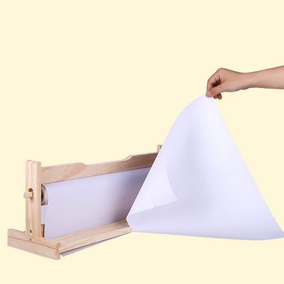 Tisch Papier Rolle Aufbewahrung Kunst Skizze Malen Notizen Gadgets