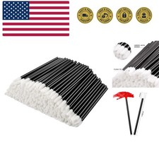 600pcs Disposable Lip Brushes Make Up Brush Lip Gloss Applicators Lipstick Wa...