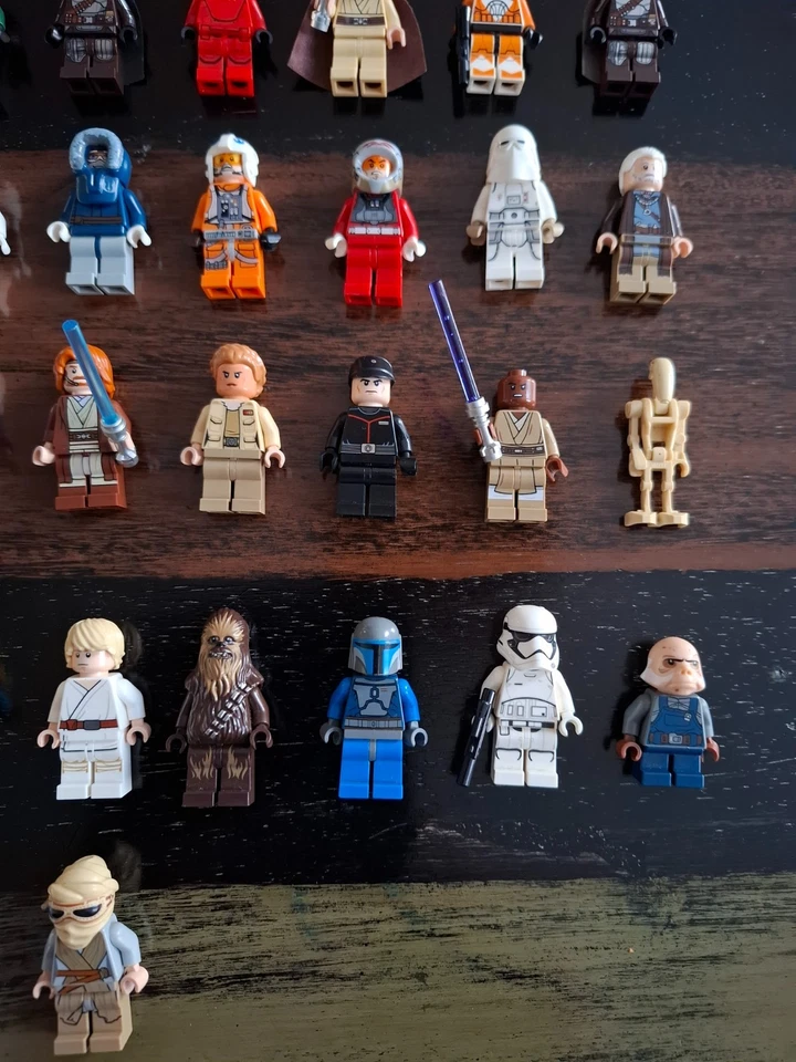 44 x Lego Star Wars Figur Boba Fett Captain Rex Obi-Wan NED-B Loader u.a. - Bild 3 von 4