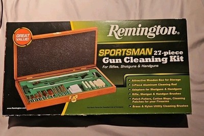 SPORTSMAN GUN CLEANING KIT ~ Remington Sportsman Universal 27 Piece Set, Unused 