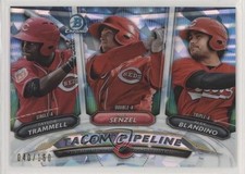 2018 Bowman Talent Pipeline Atomic Refractor /150 Alex Blandino Nick Senzel fm0