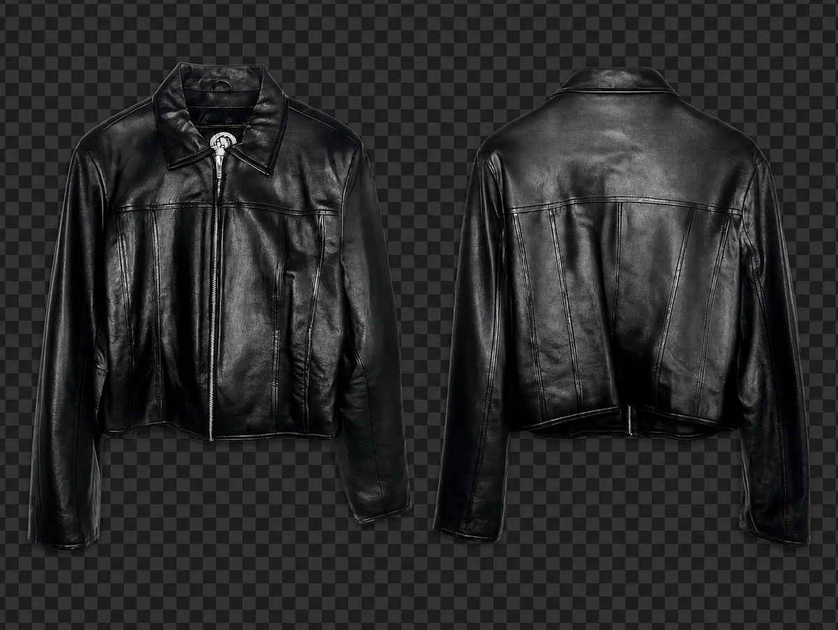 Zip Leather Outer Shell Jackets for Men for Sale - eBay